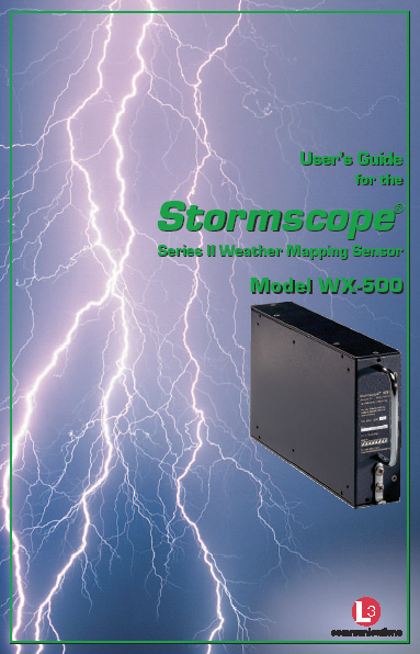 Stormscope WX-500 Pilot Guide